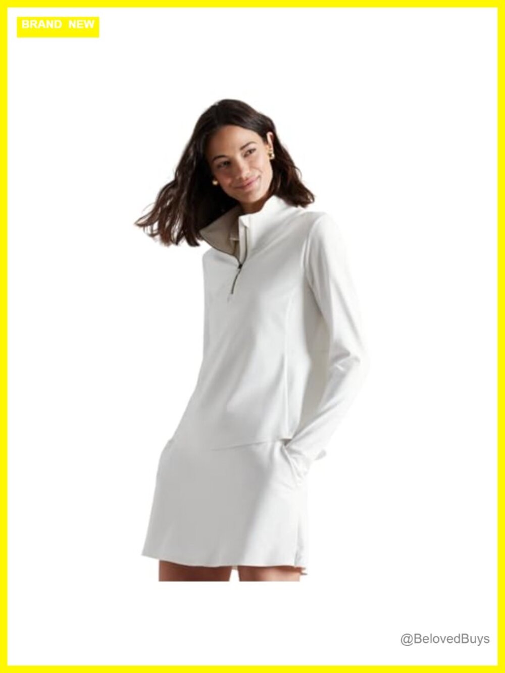 Rhone Course to Court 1/4 Zip Women's Activewear Sweater Long Sleeve